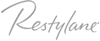 Restylane logo in elegant script font